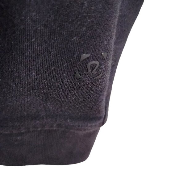 Lululemon Men's Sweatshirt Medium Blue Navy City Sweat Full Zip Hoodie Pockets - Picture 9 of 9